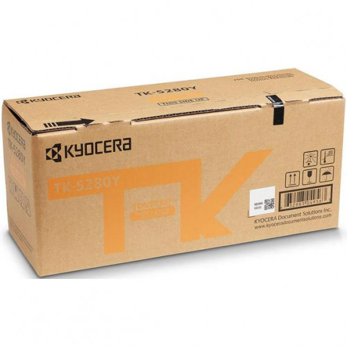 Тонер к-ж Kyocera TK-5280Y Yellow для M6235cidn/M6635cidn/P6235cdn, арт. 1T02TWANL0 оригинал Тонер к-ж Kyocera TK-5280Y Yellow для M6235cidn/M6635cidn/P6235cdn, арт. 1T02TWANL0 оригинал