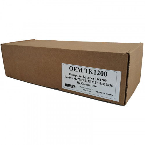 Картридж Kyocera TK1200 EcoSys-M2235/P2335/M2735/M2835 3K Compatible Картридж Kyocera TK1200 EcoSys-M2235/P2335/M2735/M2835 3K Compatible