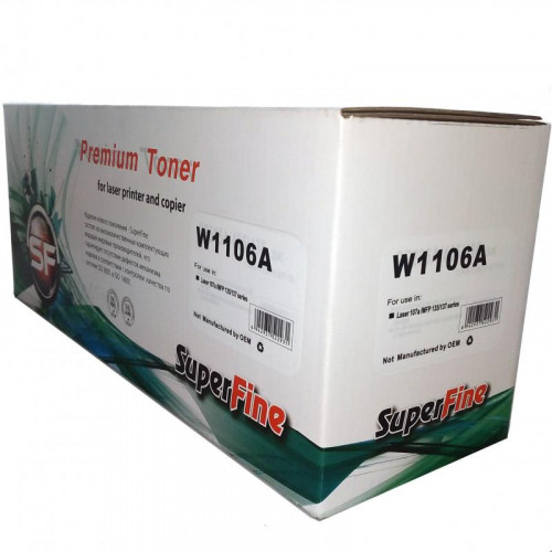 Картридж HP W1106A БЕЗ ЧИПА Laser-103/107/108/135/137 1K SuperFine Картридж HP W1106A БЕЗ ЧИПА Laser-103/107/108/135/137 1K SuperFine