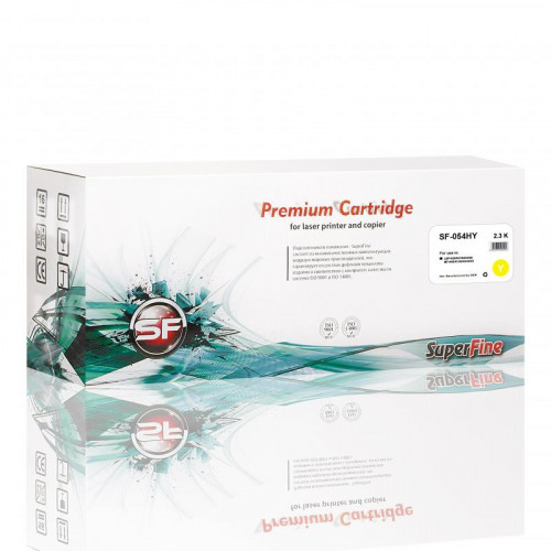Картридж Canon 054H LBP-620/621/623/640/MF-640/41/42/43/44/45 2.3K Yellow SuperFine Картридж Canon 054H LBP-620/621/623/640/MF-640/41/42/43/44/45 2.3K Yellow SuperFine