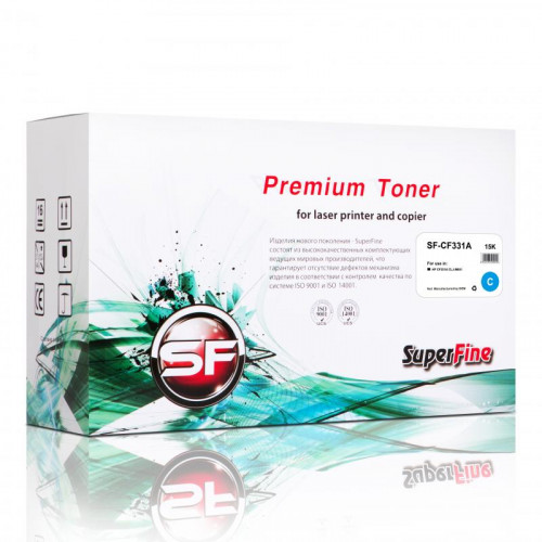 Картридж HP CF331A CLJ-M651 15K Cyan SuperFine Картридж HP CF331A CLJ-M651 15K Cyan SuperFine