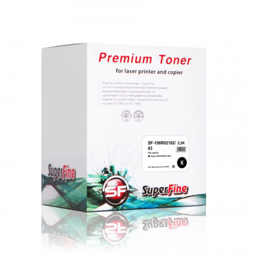 Картридж Xerox 106R02182 /106R02183 Phaser 3010/3040/WC-3045 2.2K SuperFine Картридж Xerox 106R02182 /106R02183 Phaser 3010/3040/WC-3045 2.2K SuperFine