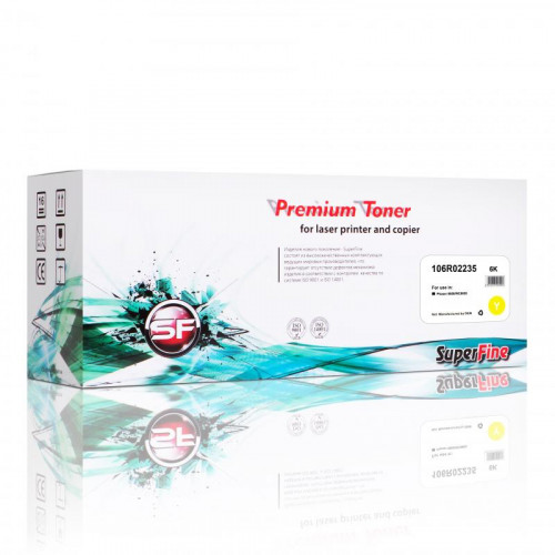 Картридж Xerox 106R02235 Phaser 6600/WC6605 6K Yellow SuperFine Картридж Xerox 106R02235 Phaser 6600/WC6605 6K Yellow SuperFine