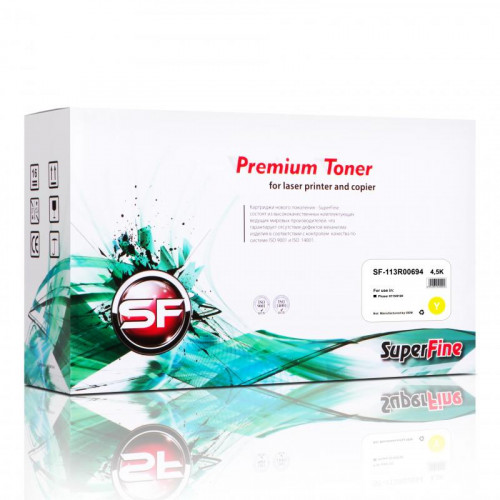 Картридж Xerox 113R00694 Phaser 6115/6120 4.5K Yellow SuperFine Картридж Xerox 113R00694 Phaser 6115/6120 4.5K Yellow SuperFine
