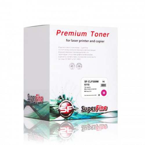 Картридж Samsung CLP-300M CLP-300/CLX-2160/3160/Phaser 6110 1K magenta Premium SuperFine Картридж Samsung CLP-300M CLP-300/CLX-2160/3160/Phaser 6110 1K magenta Premium SuperFine