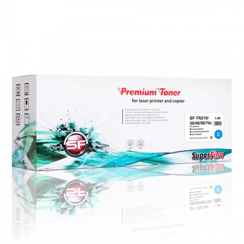 Картридж Brother TN210/30/40/50/70 HL-3040/3070/DCP-9010CN/MFC-9120/9320 1.4K cyan SuperFine Картридж Brother TN210/30/40/50/70 HL-3040/3070/DCP-9010CN/MFC-9120/9320 1.4K cyan SuperFine
