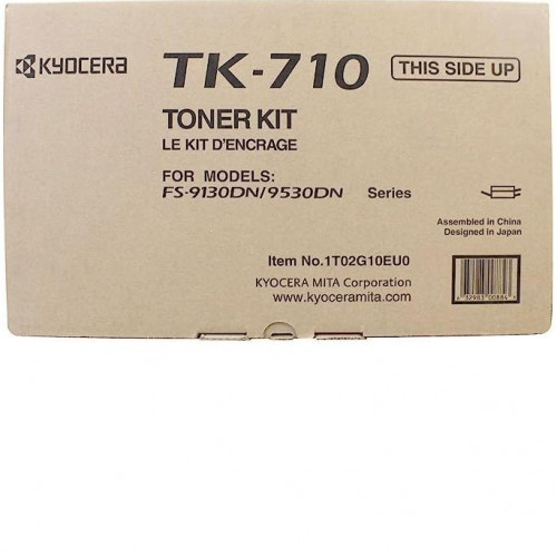 Заправка для Kyocera TK-710 чёрный на 40.000 стр. Заправка для Kyocera TK-710 чёрный на 40.000 стр.