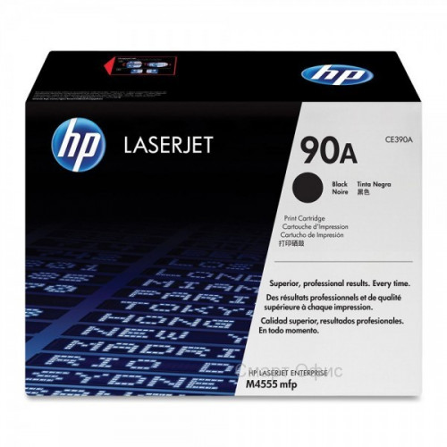 Заправка для HP CE390A чёрный на 10.000 стр.
