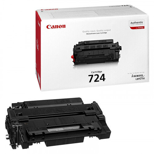 Заправка для Canon Cartridge 724 чёрный на 6.000 стр.