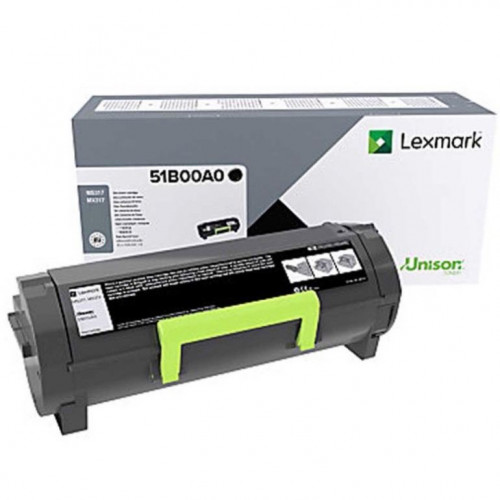 Заправка для Lexmark 51B00A0 (чип) чёрный на 2.500 стр.