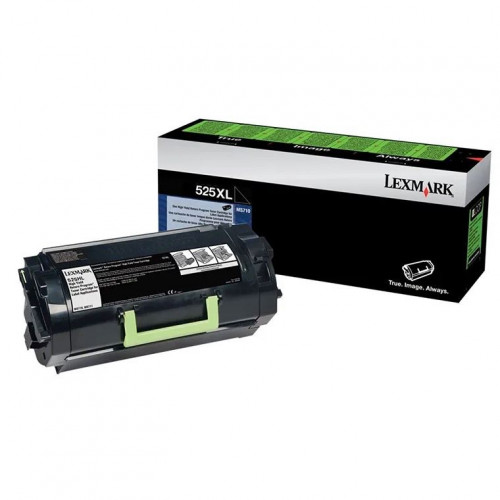 Заправка для Lexmark 525XL (чип) чёрный на 45.000 стр.
