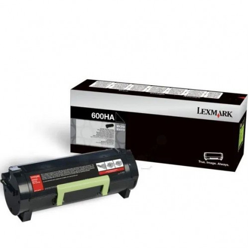 Заправка для Lexmark 600HA (60F0HA0) (чип) чёрный на 10.000 стр.