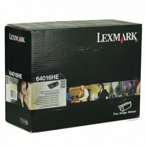 Заправка для Lexmark 64016HE (чип) чёрный на 21.000 стр.