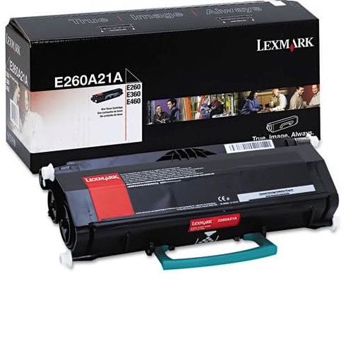 Заправка для Lexmark E260A21E (чип) чёрный на 3.500 стр. Заправка для Lexmark E260A21E (чип) чёрный на 3.500 стр.