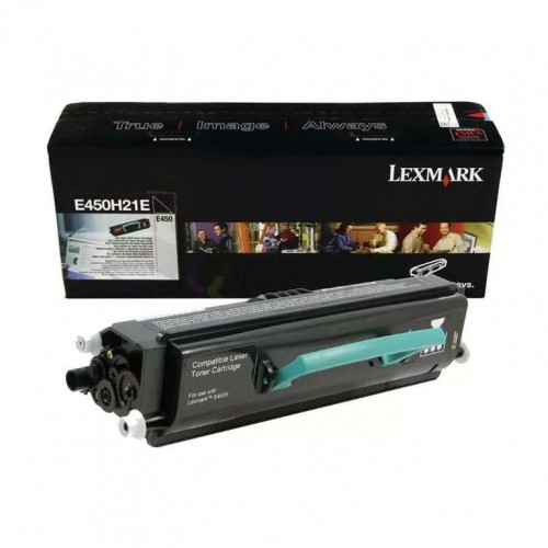 Заправка для Lexmark E450H21E (чип) чёрный на 11.000 стр. Заправка для Lexmark E450H21E (чип) чёрный на 11.000 стр.