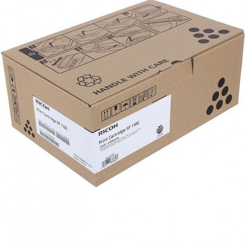 Заправка для Ricoh SP 110E (чип) чёрный на 2.000 стр.