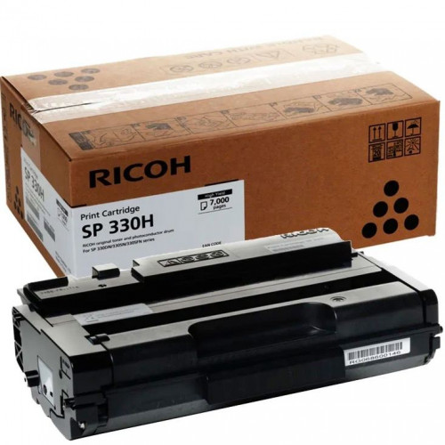 Заправка для Ricoh SP 330H (чип) чёрный на 7.000 стр. Заправка для Ricoh SP 330H (чип) чёрный на 7.000 стр.