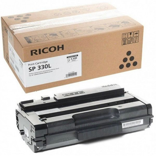 Заправка для Ricoh SP 330L (чип) чёрный на 3.500 стр. Заправка для Ricoh SP 330L (чип) чёрный на 3.500 стр.