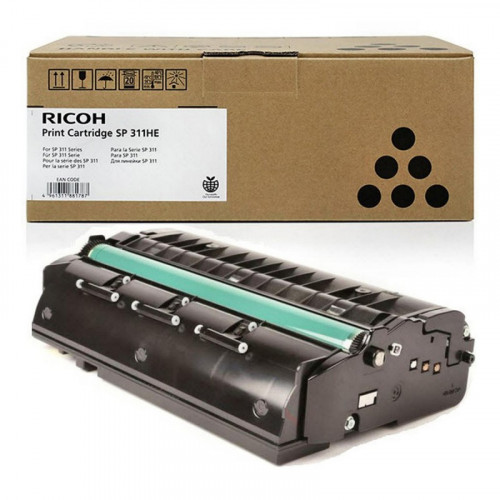 Заправка для Ricoh SP 311HE (чип) чёрный на 3.500 стр.