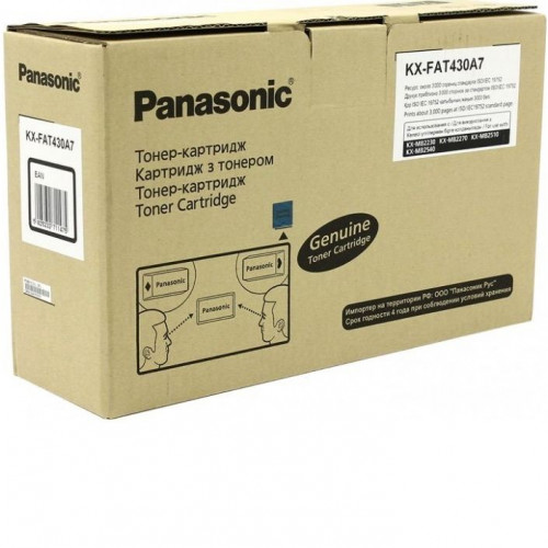 Заправка для Panasonic KX-FAT430A7 чёрный на 3.000 стр.