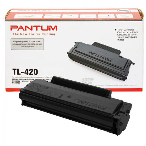 Заправка для Pantum TL-420 (чип) чёрный на 1.500 стр. Заправка для Pantum TL-420 (чип) чёрный на 1.500 стр.