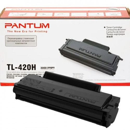 Заправка для Pantum TL-420H (чип) чёрный на 3.500 стр. Заправка для Pantum TL-420H (чип) чёрный на 3.500 стр.