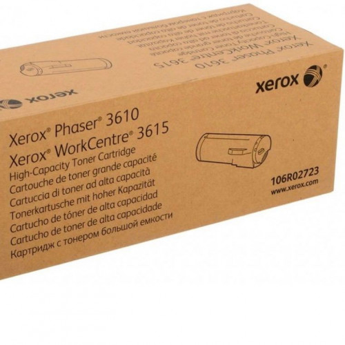 Заправка для Xerox 106R02723 чёрный на 14.100 стр. Заправка для Xerox 106R02723 чёрный на 14.100 стр.