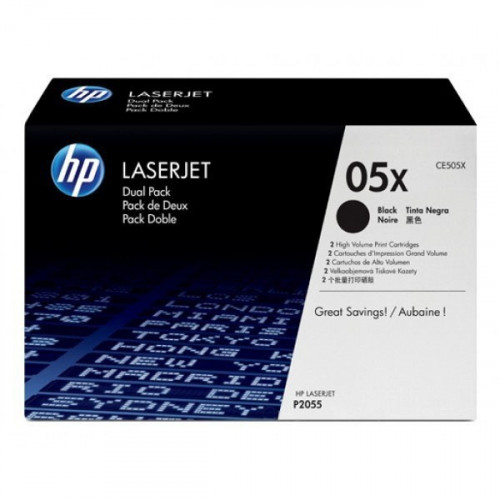 Заправка для HP CE505X (увеличенный) чёрный на 6.500 стр.