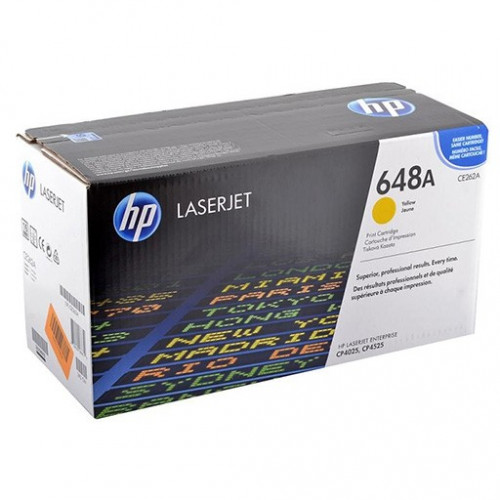 Заправка для HP CE262A жёлтый (648A) (чип) цветной на 11.000 стр. Заправка для HP CE262A жёлтый (648A) (чип) цветной на 11.000 стр.