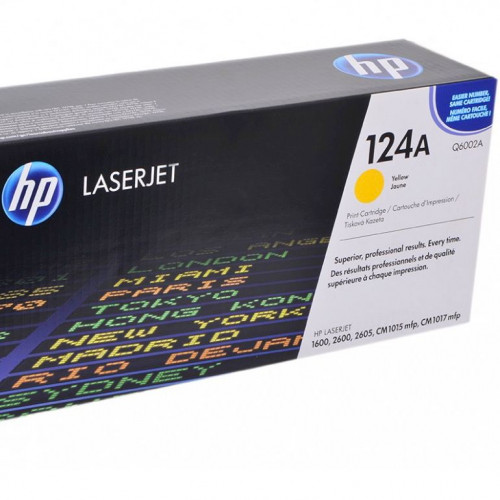 Заправка для HP Q6002A (124A) жёлтый (чип) цветной на 2.000 стр. Заправка для HP Q6002A (124A) жёлтый (чип) цветной на 2.000 стр.