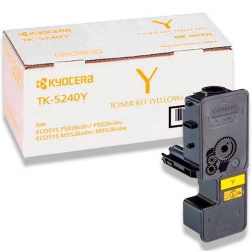 Заправка для Kyocera TK-5240Y жёлтый цветной на 3.000 стр. Заправка для Kyocera TK-5240Y жёлтый цветной на 3.000 стр.