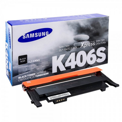 Заправка для Samsung CLT-K406S чёрный цветной на 1.500 стр.
