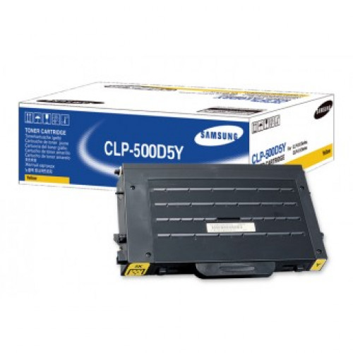 Заправка для Samsung CLP-500D5Y жёлтый цветной на 5.000 стр.