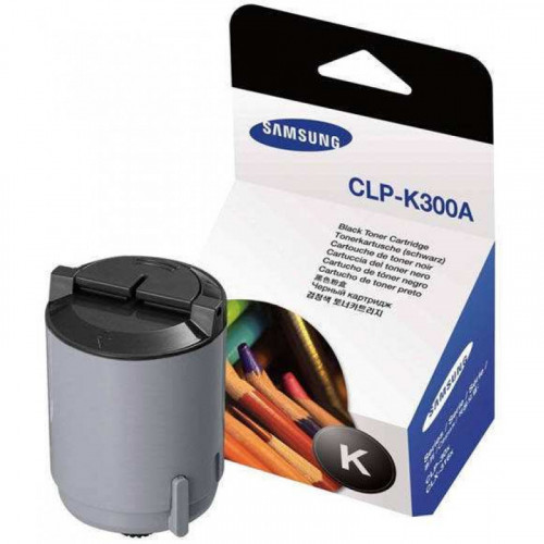 Заправка для Samsung CLP-K300A чёрный цветной на 2.000 стр.