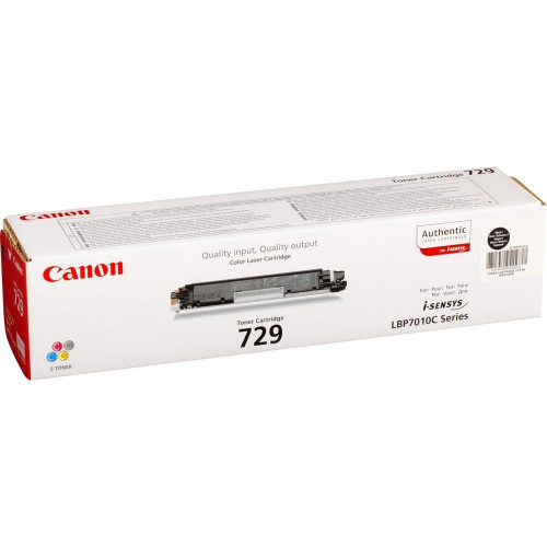 Заправка для Canon Cartridge 729 Bk чёрный цветной на 1.200 стр.