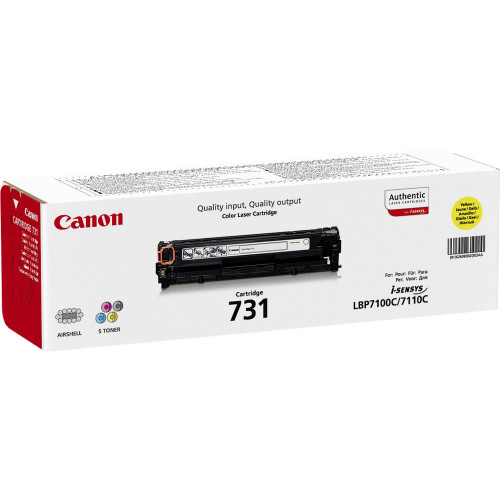 Заправка для Canon Cartridge 731 Y жёлтый цветной на 1.500 стр.