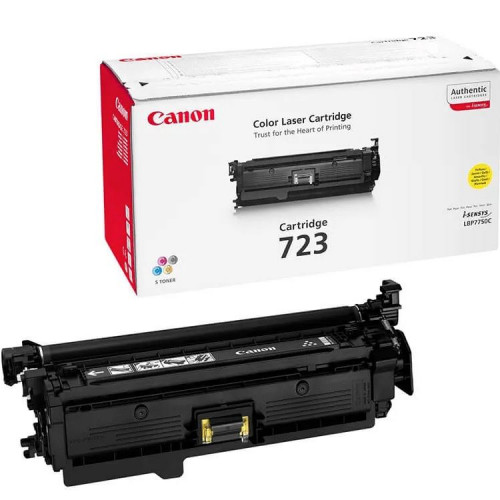 Заправка для Canon 723Y жёлтый цветной на 8.500 стр.