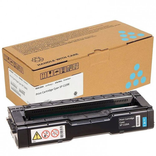 Заправка для Ricoh SPC220E голубой цветной на 2.300 стр. Заправка для Ricoh SPC220E голубой цветной на 2.300 стр.