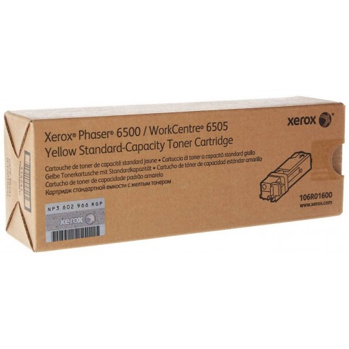 Заправка для Xerox 106R01600 жёлтый цветной на 3.000 стр. Заправка для Xerox 106R01600 жёлтый цветной на 3.000 стр.
