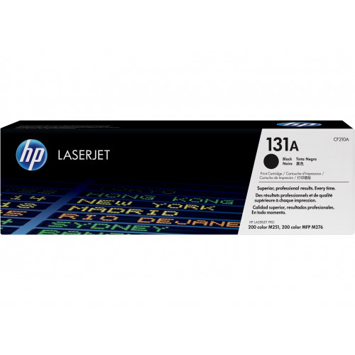 Заправка для HP CF210A чёрный (131А) (чип) цветной на 1.600 стр.