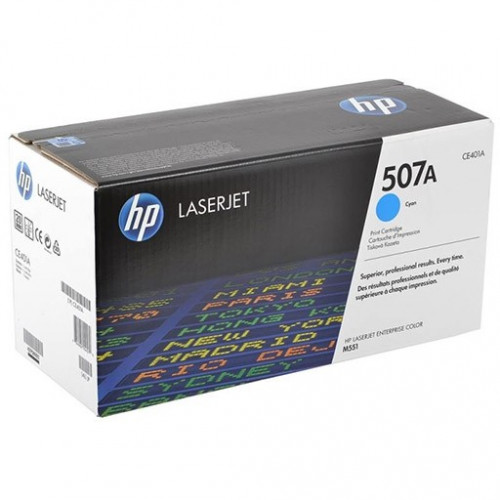 Заправка для HP CE401A голубой (507А) (чип) цветной на 6.000 стр.